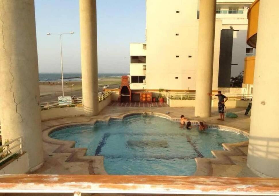 דירות Cartagena Apartamento Con Vista Al Mar Y Cerca Al Centro - 903 מראה חיצוני תמונה