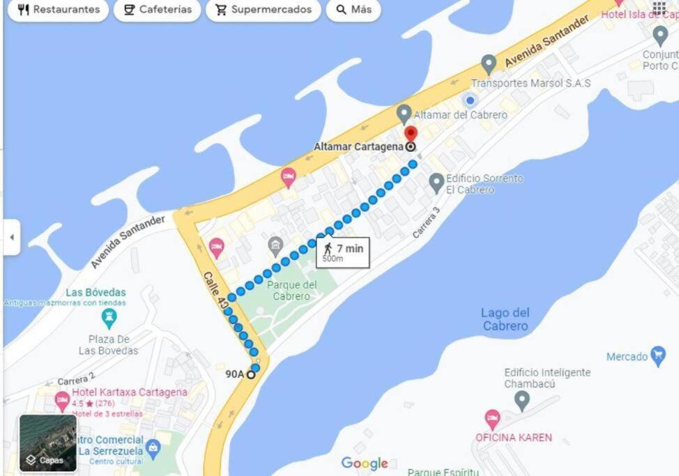 דירות Cartagena Apartamento Con Vista Al Mar Y Cerca Al Centro - 903 מראה חיצוני תמונה