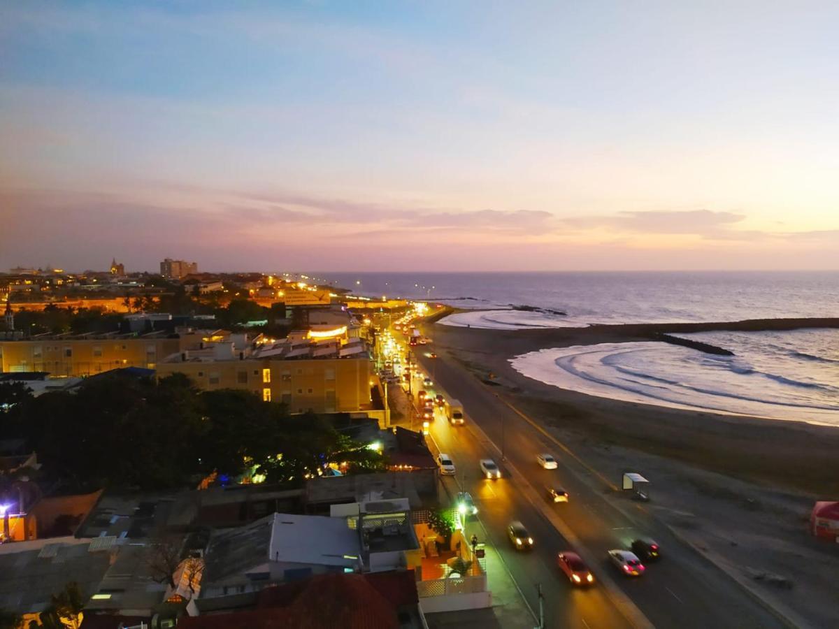 דירות Cartagena Apartamento Con Vista Al Mar Y Cerca Al Centro - 903 מראה חיצוני תמונה